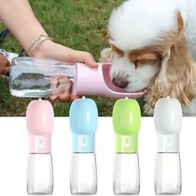 Portable Dog Water Bottle - Leakproof Pet Drinking Bottle with Bowl forTravel and Outdoor Activities Lightinthebox