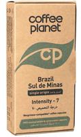 Coffee Planet Brazil Sul de Minas Coffee Capsules, Pack of 10