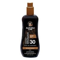 Australian Gold Spray Gel Sunscreen with Instant Bronzer SPF30 237ml