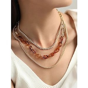 Women's necklace Fashion Outdoor Geometry Necklaces miniinthebox