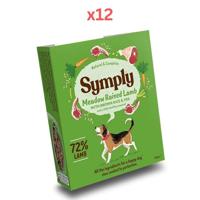 Symply Meadow Raised Lamb Adult Wet Dog Food 395g Pack of 12