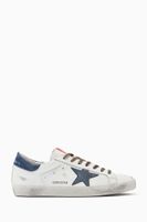 Super-Star Sneakers with Nubuck Star in Leather - thumbnail