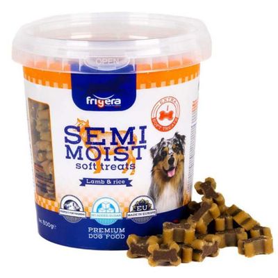 Frigera Semi-Moist Soft Treats Lamb & Rice 500G ( Buy 1 Get 1 Free )