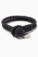 Intrecciato Leather Bracelet - thumbnail