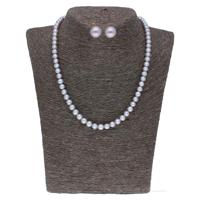Simple Grey Pearl Set - JPNM-2527