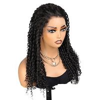 Ishow Hair Pixie Curly Human Hair 13x4 Lace Wig Ishow Hair Pixie Curly Human Hair 13x4 Lace Wig 150% Lightinthebox - thumbnail