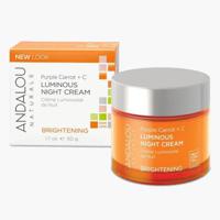 Andalou Purple Carrot+C Luminous Night Cream - 50 ml