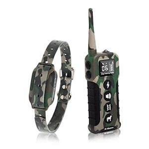 Dog Shock Collar with Remote for Medium Large Dogs 3300 Ft Dog Training E Collar Type 9 Tone Level 9 Vibration Level 16 Shock Training Collar Adjustable 8-23 Inches Collar Lightinthebox
