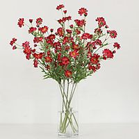 Simulate Lilac Chrysanthemum Small Daisy Wild Chrysanthemum Single Branch Small Fresh Desktop Decoration 1pc miniinthebox - thumbnail