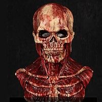 Halloween Skeleton  Skull Zombie Monster Mask Halloween Props Adults' Men's Women's Unisex Horror Funny Scary Costume Halloween Halloween Carnival Easy Halloween Costumes Lightinthebox - thumbnail