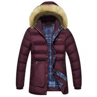 Mens Winter Thicken Mid Long Coats