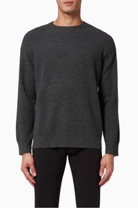 Toby Waffle-Knit Sweater in Cashmere