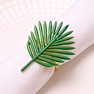 Metal Alloy Wedding Napkins - 4 pcs Napkin Rings Wedding  Wedding Party Garden Theme Lightinthebox