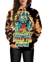 Halloween Camouflage Women Hoodies