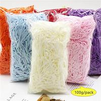 100g Crinkle Paper Shredded Tissue Paper for Hampers and Gift Box Stuffing Raffia Paper Crinkle Cut Paper Shred Filler for Gift Box Filling Basket Filler Gift Packaging Decorations Lightinthebox