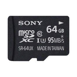 Sony 64GB High Speed microSDXC UHS-I Memory Card (Class 10, U3)