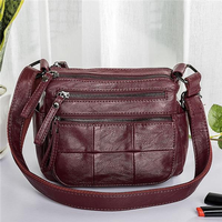 Women Multi-Pockets Concise Crossbody Bags