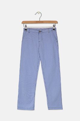 Kids Boy Stripe Pants  Blue/White