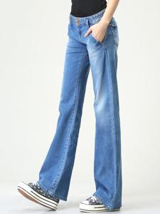 Vintage Light Blue Wide Leg Jean