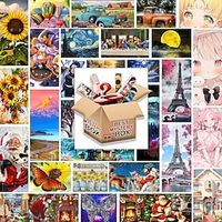 Diamond Painting Kits Gift for Adults - 5D DIY Diamond Art in Mystery Blind Without Frame miniinthebox - thumbnail