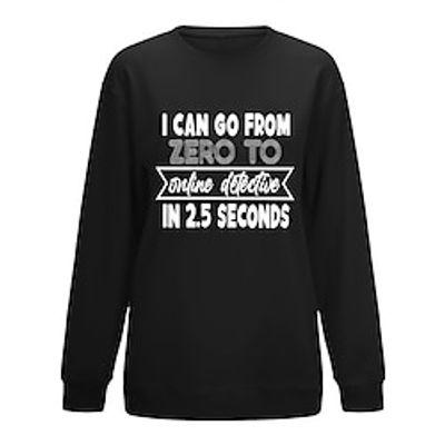 Inspired by Quotes Online Detective Sweatshirt Anime Graphic Hoodie For Men's Women's Unisex Adults' Hot Stamping 100% Polyester miniinthebox