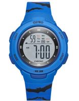 Astro Kids Watch, Digital Display and Polyurethane Strap, Blue Bat Print - A23914-PPLL-BT