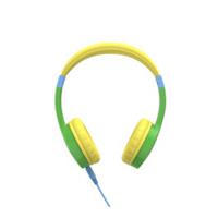 Hama Kids Guard Children's Headphones, On-Ear, Volume Limiter, Flexible, Green (HAM-184107)