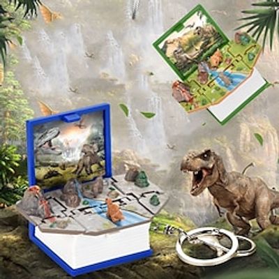 3D Book Keychain for Kids Backpack4 PackBoys Girls 3D pop up Mini ToysCute Keychains for car KeysWorld Scene for WomenMenChildrenParty Favors Gift for KidsChildren Birthday Gift Lightinthebox