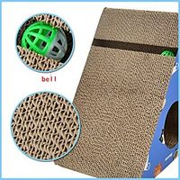 Interactive Cat Cat Toy Scratch Pad Durable Paper Gift Pet Toy Pet Play miniinthebox - thumbnail