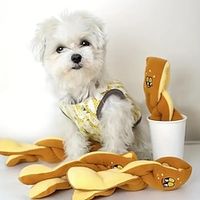 Puppy Snuffle Toy Cute Pet Sniffing Toys Baguette Design PuppyChew Squeaky Toy Pet Supplies Interactive Fetch Play For Puppy Lightinthebox - thumbnail