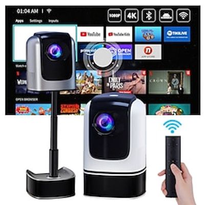 Factory Outlet TS-1 LED Projector Built-in speaker Mini Handheld Pocket Portable Auto focus WIFI Projector 720P (1280x720) 2000 lm Android 9.0 Compatible with iOS and Android HDMI USB Lightinthebox Factory Outlet TS-1 LED Projector Built-in speaker Mini Handheld Pocket Portable Auto focus WIFI Projector 720P (1280x720) 2000 lm Android 9.0 Compatible with iOS and Android HDMI USB Lightinthebox
