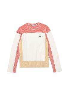 Wocolourblock Knit Crew Neck Sweater