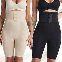 Womens Shapewear for Women Oncore High-waisted Mid-thigh Short Lightinthebox - thumbnail