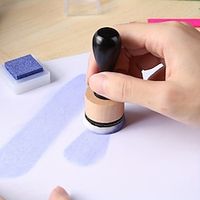 2pcs Reusable Ink Blending Tool With Flat Domed Foam Refills Replacement Applicators For DIY Crafting Tools  Storage Stack Jars To Organize Flat Domed Foams Lightinthebox - thumbnail