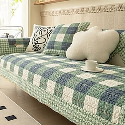 Super Soft Floral Sofa Slipcover 100% Cotton  Sofa Seat Cover Anti-scratch Furniture Protector Couch Cover  Furniture Protector for Dogs Cats Kids Lightinthebox