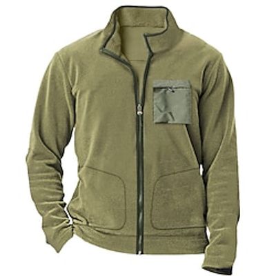 Men's Sweat Jacket Polar Fleece Full Zip Sweatshirt Black Blue Green Standing Collar Plain Sports Outdoor Daily Holiday Streetwear Basic Casual Spring Fall Clothing Apparel Hoodies Sweatshirts Lightinthebox Men's Sweat Jacket Polar Fleece Full Zip Sweatshirt Black Blue Green Standing Collar Plain Sports Outdoor Daily Holiday Streetwear Basic Casual Spring Fall Clothing Apparel Hoodies Sweatshirts Lightinthebox