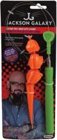 Petmate Jackson Galaxy Ground Wand With Compressed Catnip Toy