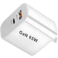 Mini GaN Charger UK, 65W,GaN,PD/QC,White (HAM-73210293) - thumbnail