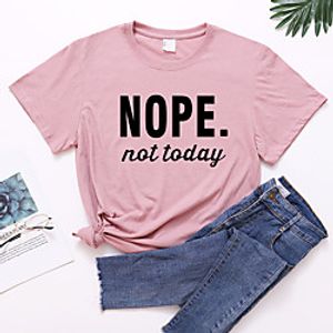Men's Tee  T-shirt Pure Color Crew Neck Cotton Letter Printed Sport Athleisure T Shirt Top Short Sleeves Breathable Soft Comfortable Everyday Use Street Casual Daily Outdoor Lightinthebox