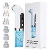2021 newest hydrafacial facial cleasing machine, usb rechargeable blackhead vacuum cleaner, portable hydra facial aqua peel machine, with 3 suction cups rejuve skin machine Lightinthebox - thumbnail