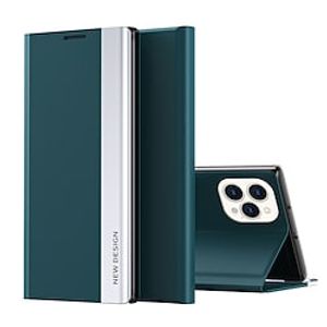 Phone Case For Apple Full Body Case iPhone 14 Pro Max 14 Plus 13 12 11 Pro Max Mini X XR XS Flip Dustproof Shockproof Solid Colored PC PU Leather Lightinthebox