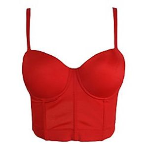 Women's Basic Smooth Push Up Bustier Club Party Crop Top Bra Lightinthebox