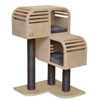 Ebi Atlas 90 Scratching Post For Cats - Brown, 57X56X93Cm