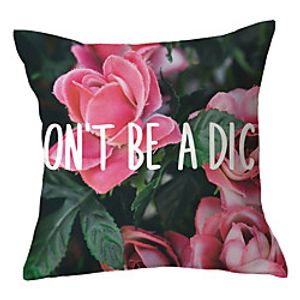 Double Side Cushion Cover 1PC Soft Decorative Square Throw Pillow Cover Cushion Case Pillowcase for Sofa Bedroom Superior Quality Machine Washable miniinthebox