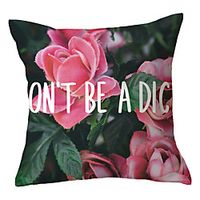 Double Side Cushion Cover 1PC Soft Decorative Square Throw Pillow Cover Cushion Case Pillowcase for Sofa Bedroom Superior Quality Machine Washable miniinthebox - thumbnail
