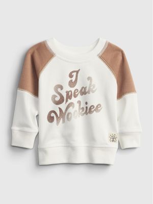 babyGap | Star Wars™ Wookie Graphic Crewneck Sweatshirt babyGap | Star Wars™ Wookie Graphic Crewneck Sweatshirt