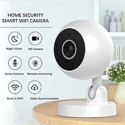 1080P Wireless wifi smart home network camera remote intercom HD security surveillance camera for Pet Baby Elderly Parents Monitor miniinthebox 1080P Wireless wifi smart home network camera remote intercom HD security surveillance camera for Pet Baby Elderly Parents Monitor miniinthebox