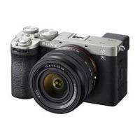 Sony a7C II Mirrorless Camera with 28-60mm Lens, Silver (ILCE7CLM2/S-R)