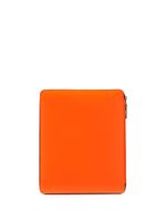 Comme Des Garçons Wallet colour-block zipped laptop case 23cmx28cm - Red - thumbnail