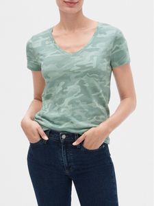 Favorite Print V-Neck T-Shirt